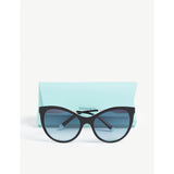 Tiffany & Co cat-eye sunglasses with gradient lenses, imported from the UK