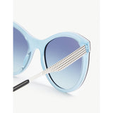 Tiffany & Co cat-eye sunglasses with gradient lenses, imported from the UK