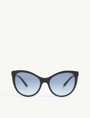 Tiffany & Co cat-eye sunglasses with gradient lenses, imported from the UK