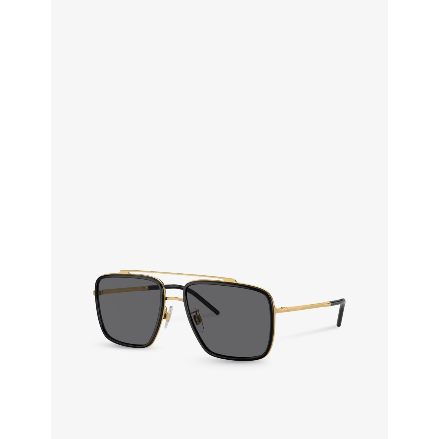 Dolce & Gabbana DG2220 square-frame metal sunglasses (British brand)