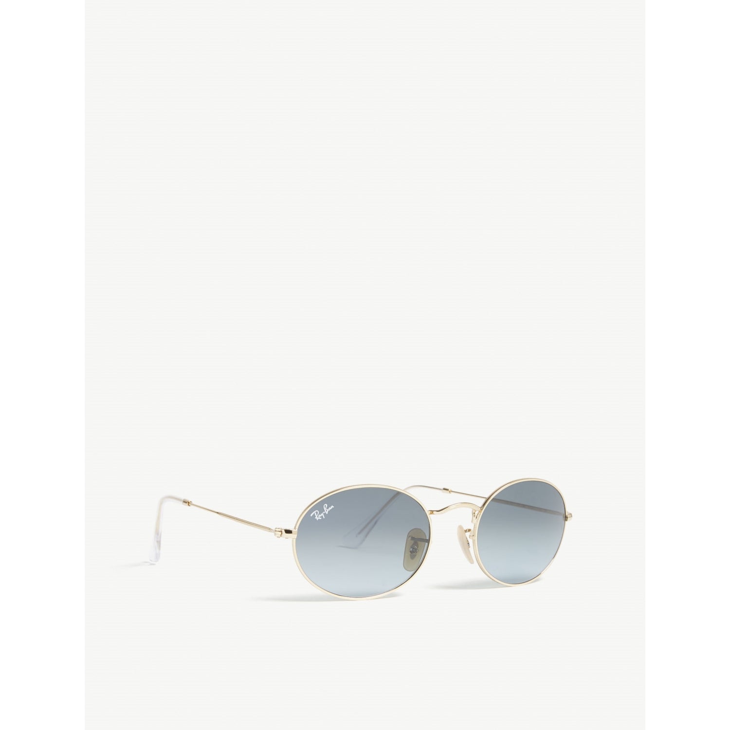 Ray-Ban RB3547 metal oval-frame sunglasses - British product