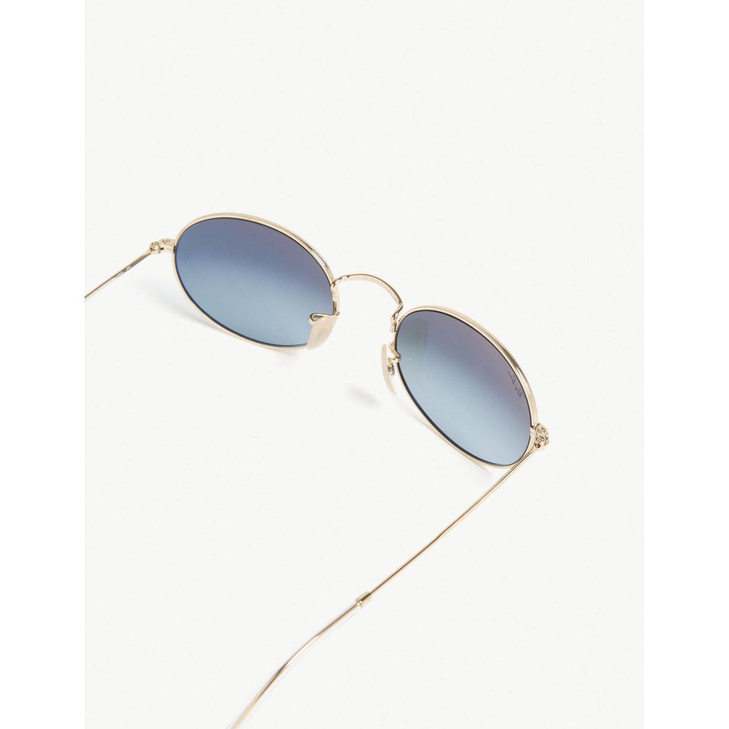 Ray-Ban RB3547 metal oval-frame sunglasses - British product
