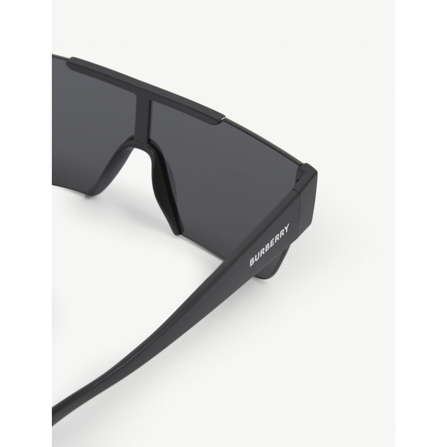 Burberry acetate square-frame sunglasses with dark blue lenses (British brand)