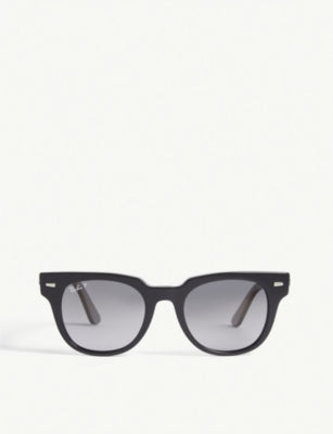 Ray-Ban Meteor transparent square-frame sunglasses RB2168, imported from the UK
