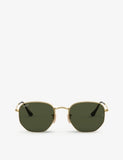 Ray-Ban RB3548N hexagonal sunglasses 51mm (British brand)