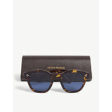 Oliver Peoples square-frame sunglasses in tortoiseshell with UV protection (British brand)