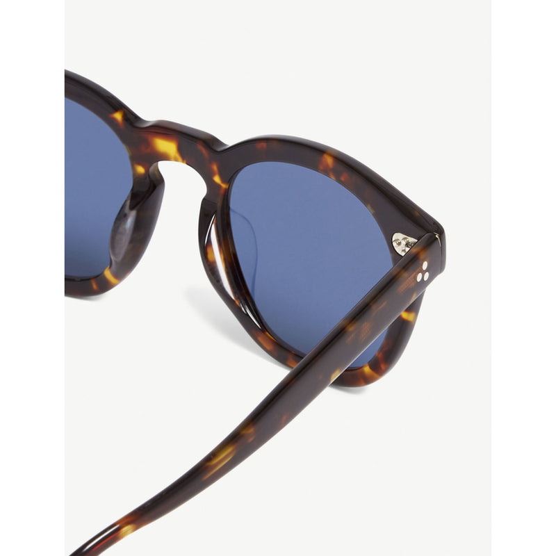 Oliver Peoples square-frame sunglasses in tortoiseshell with UV protection (British brand)