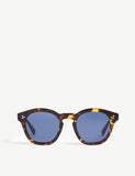 Oliver Peoples square-frame sunglasses in tortoiseshell with UV protection (British brand)