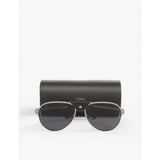 Cartier CT0034S pilot-frame sunglasses 15cm, imported from the UK