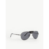 Cartier CT0034S pilot-frame sunglasses 15cm, imported from the UK
