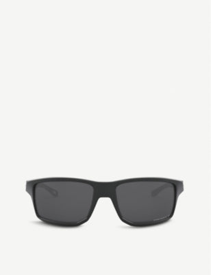 Oakley Gibston acetate rectangle-frame sunglasses 61mm, UK version