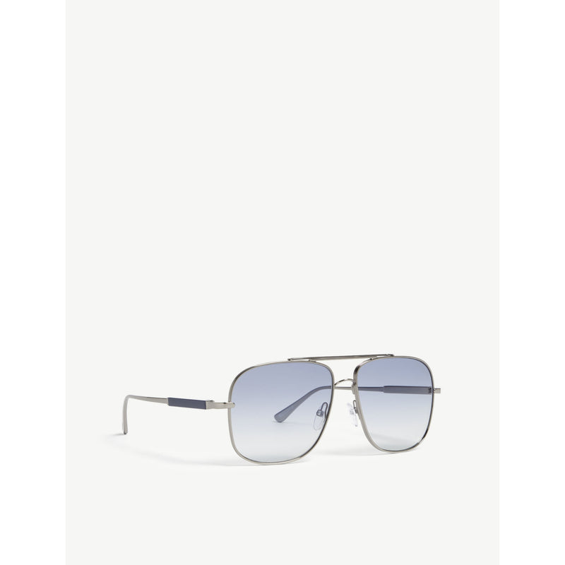 Tom Ford Jude aviator sunglasses with gradient lenses, imported from the UK