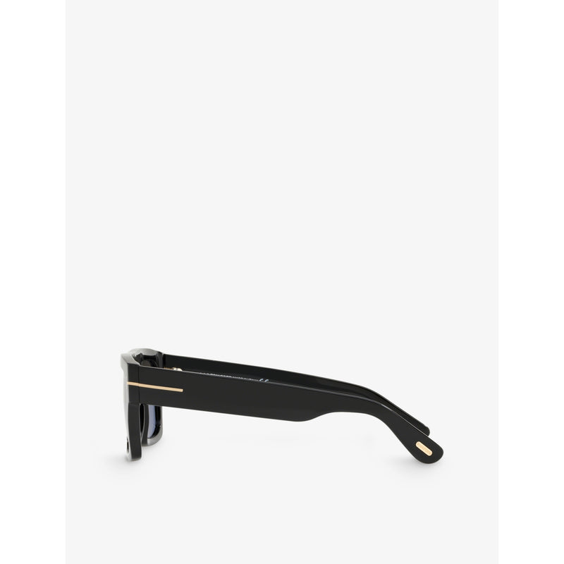 Tom Ford FT0711 Fausto square-frame acetate sunglasses, imported from the UK