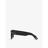 Tom Ford FT0711 Fausto square-frame acetate sunglasses, imported from the UK