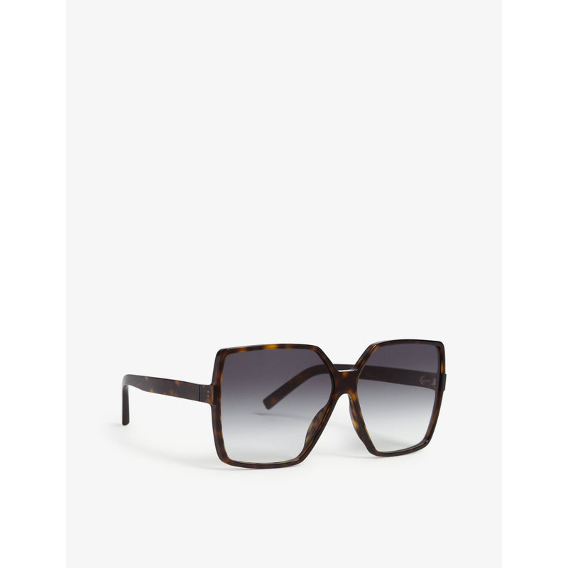 Saint Laurent Betty Havana square-frame sunglasses (British brand)