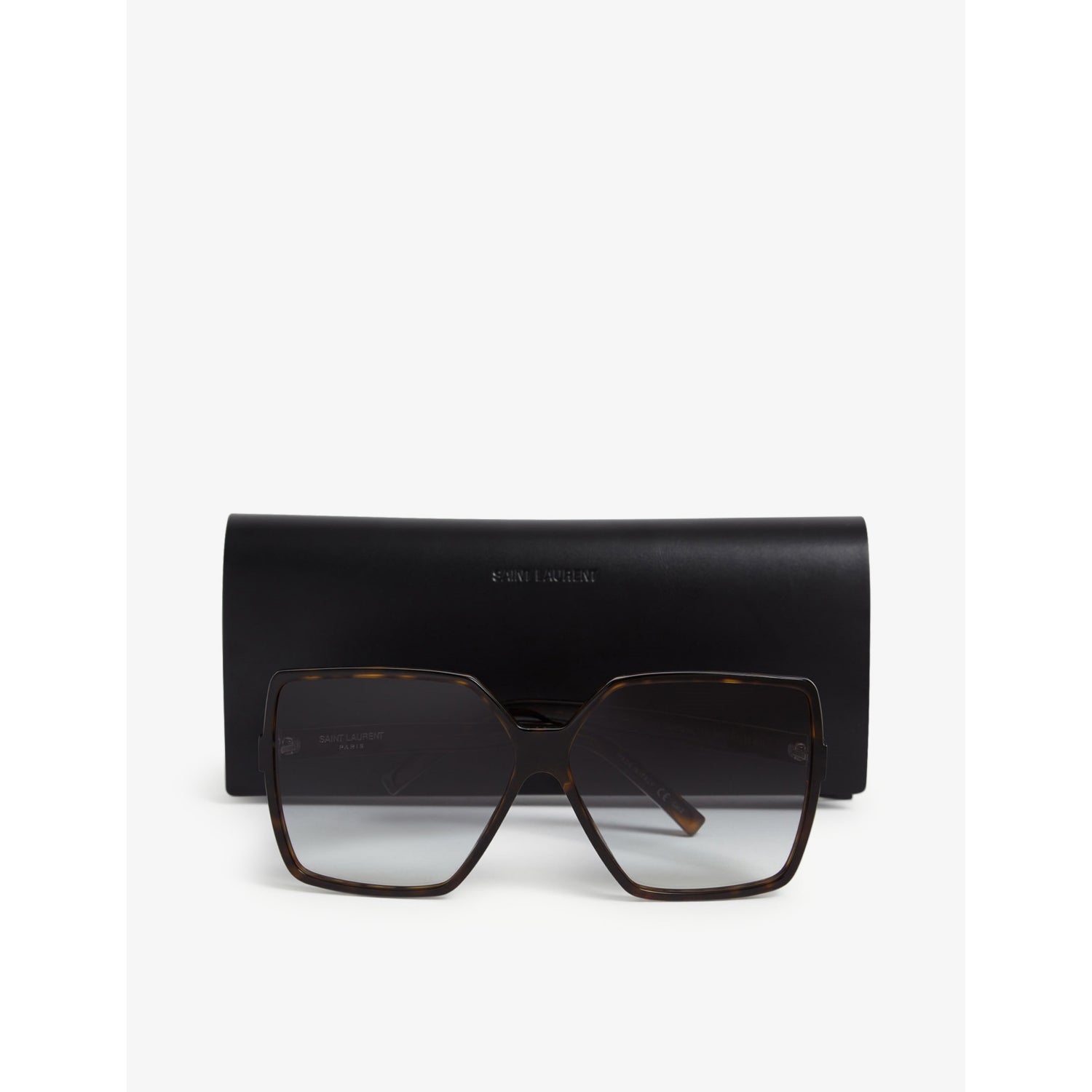 Saint Laurent Betty Havana square-frame sunglasses (British brand)