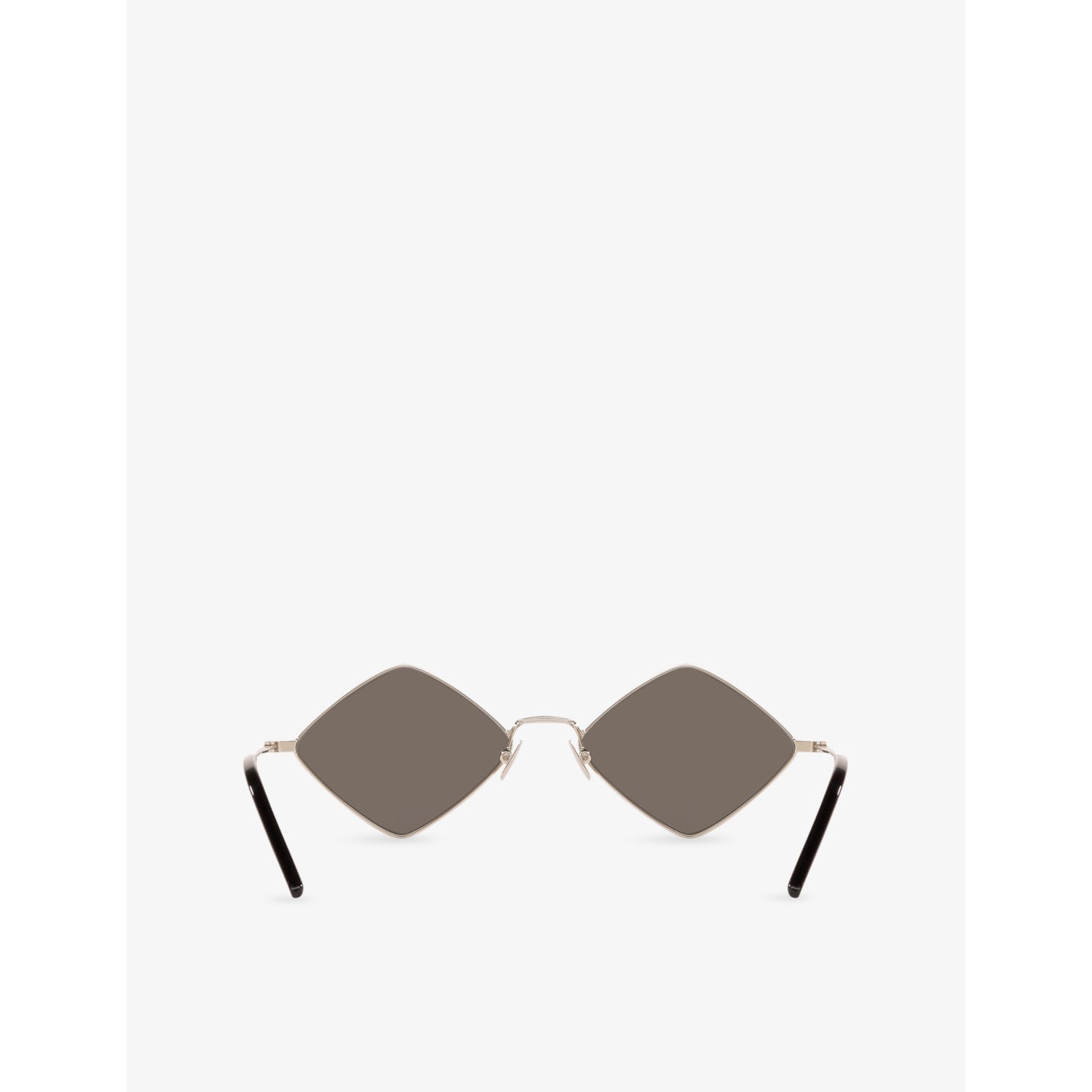 Saint Laurent sunglasses diamond-frame metal with tinted lenses, UK version