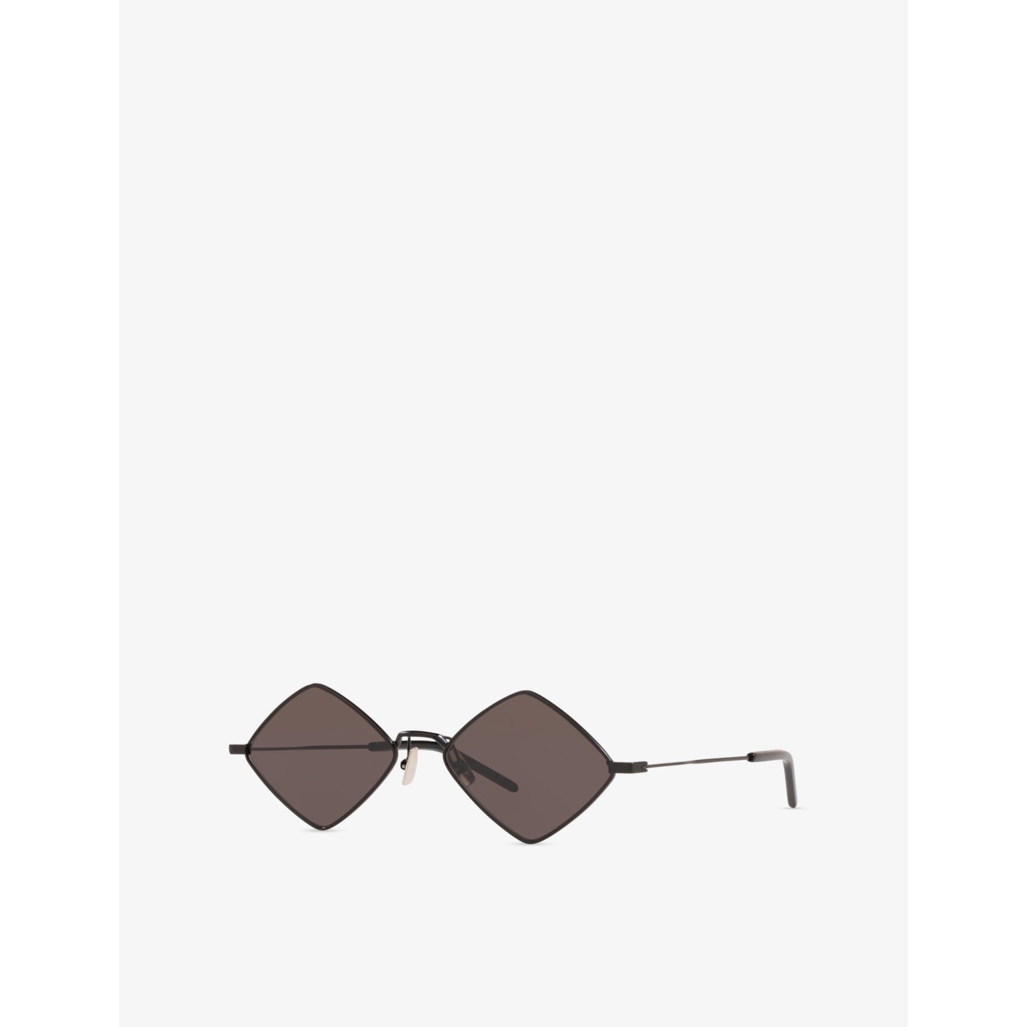 Saint Laurent Lisa diamond-frame metal sunglasses, UK version