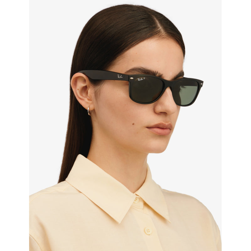 Ray-Ban black Wayfarer sunglasses RB2132 size 55 (British brand)
