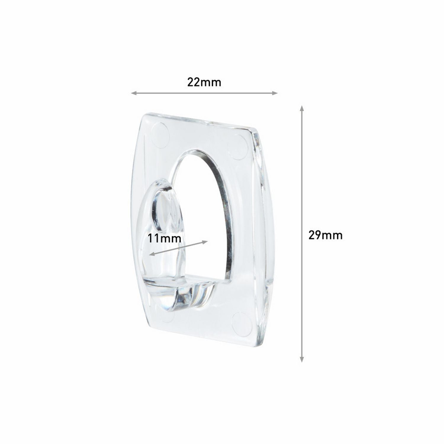 Command Mini Clear Hooks pack of 30 (British brand)
