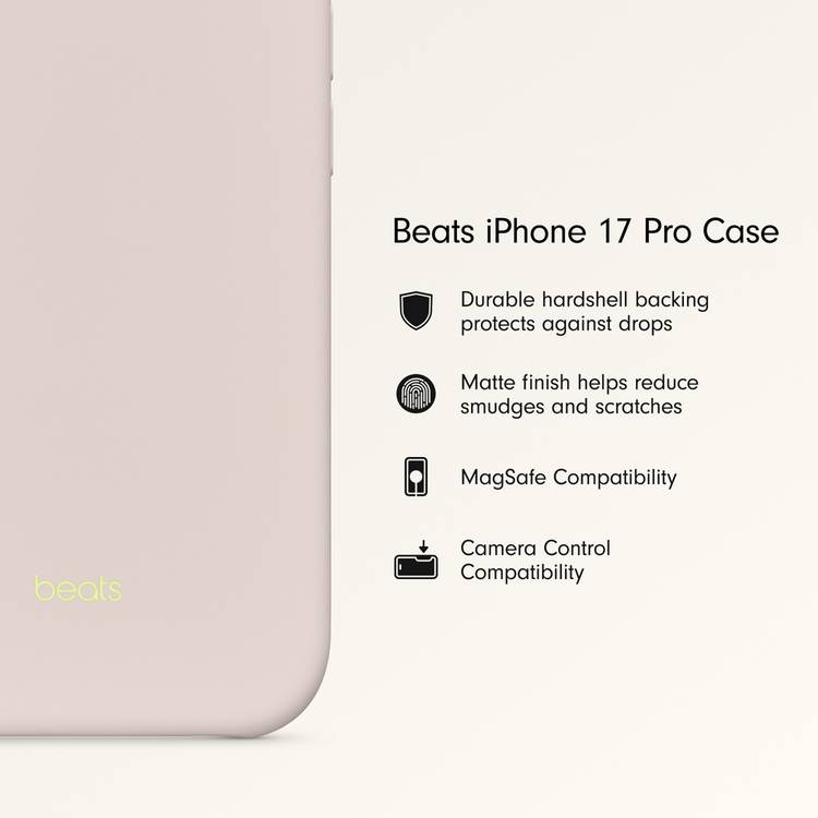 Beats phone case Lime Stone for iPhone 17 Pro (British brand)