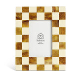 Habitat chequered resin picture frame 4x6 inch (British brand)
