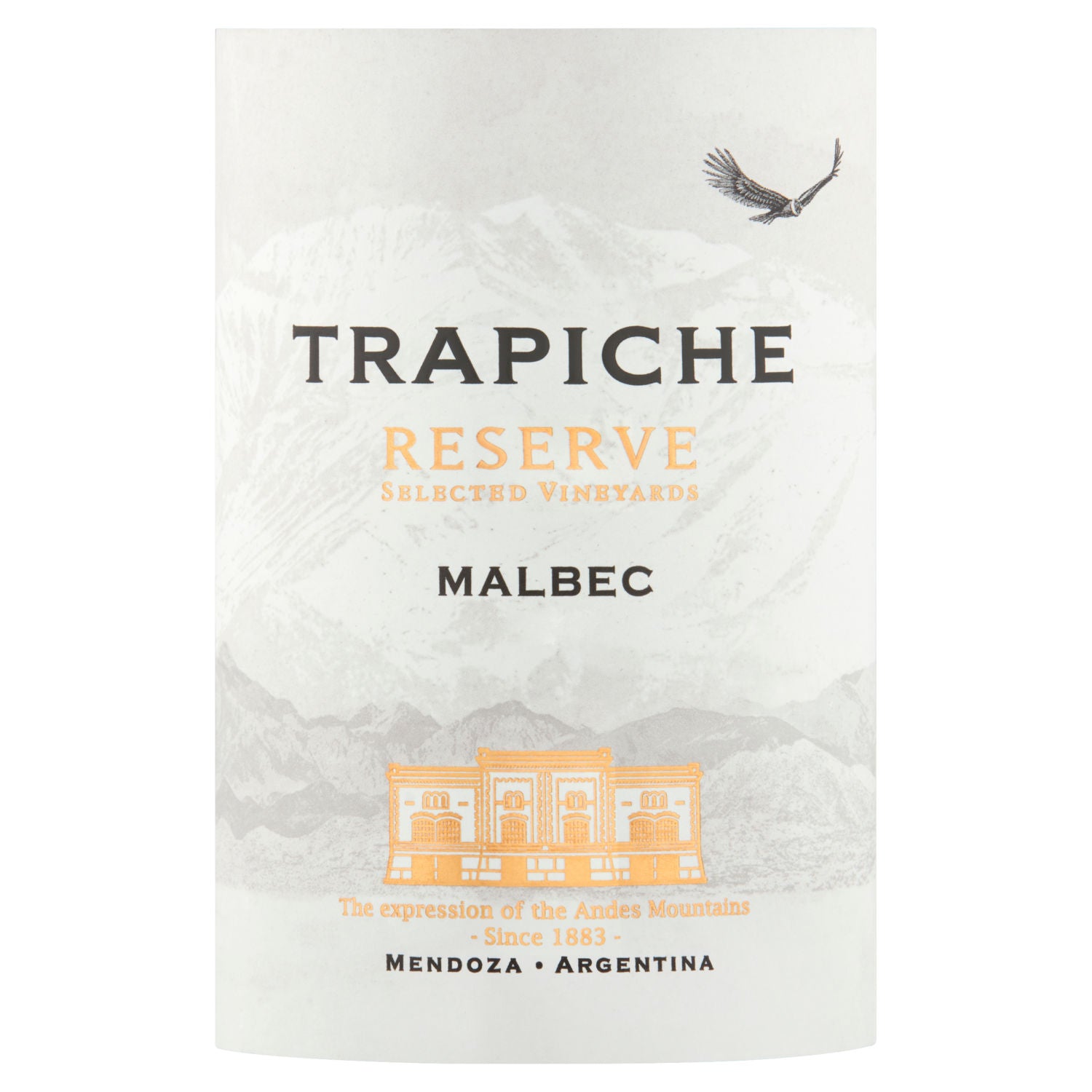 Trapiche Reserve Malbec wine 75cl (British brand)