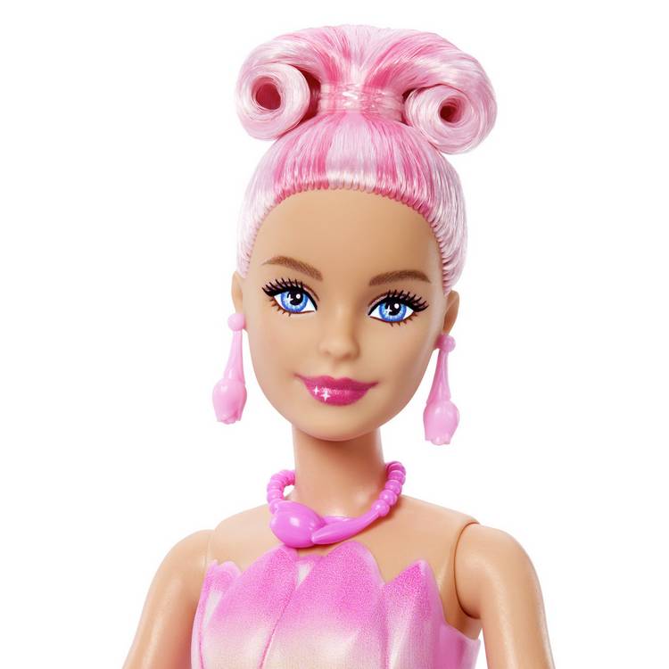 Barbie Petal Pop scented fashion doll 33cm accessories - British product