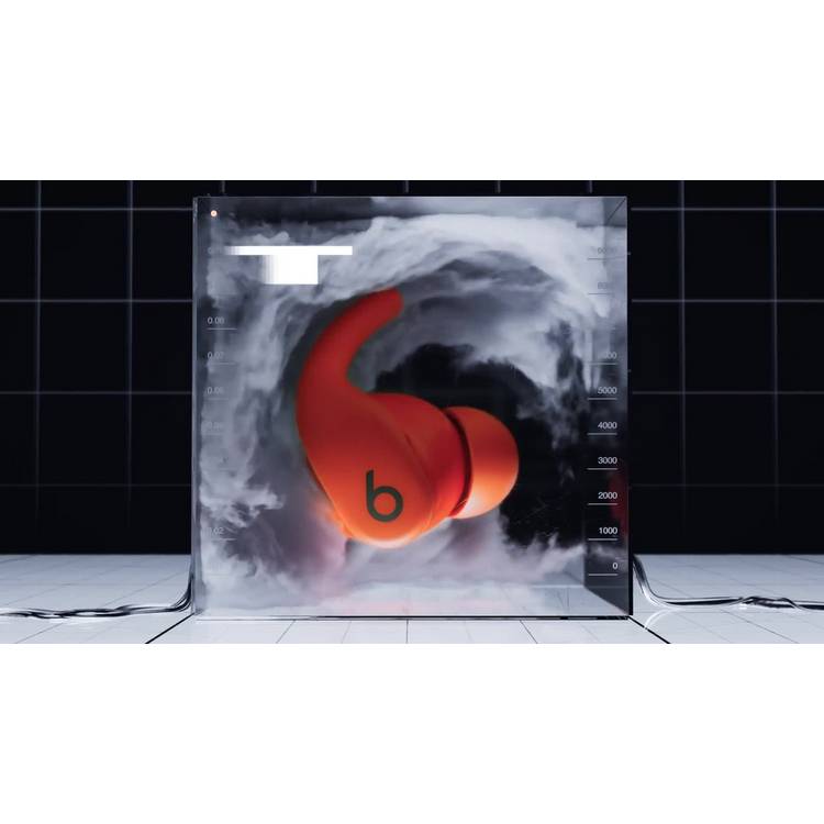Beats wireless earbuds Spark Orange, imported from the UK