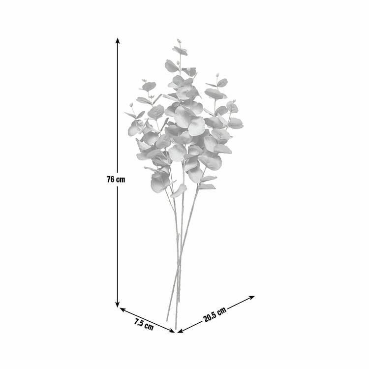 Argos Home artificial eucalyptus stems 3 pack 76cm - British product