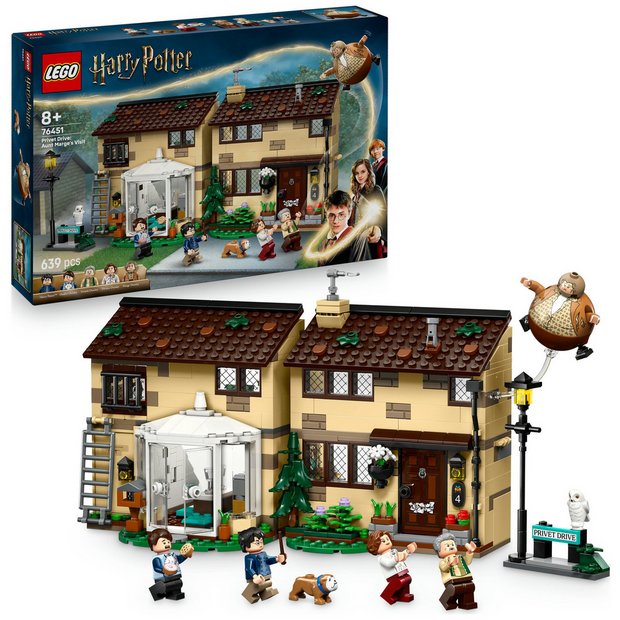 LEGO Harry Potter Privet Drive building set 76451, imported from the UK