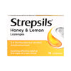 Strepsils Honey & Lemon throat lozenges 16 count (British brand)