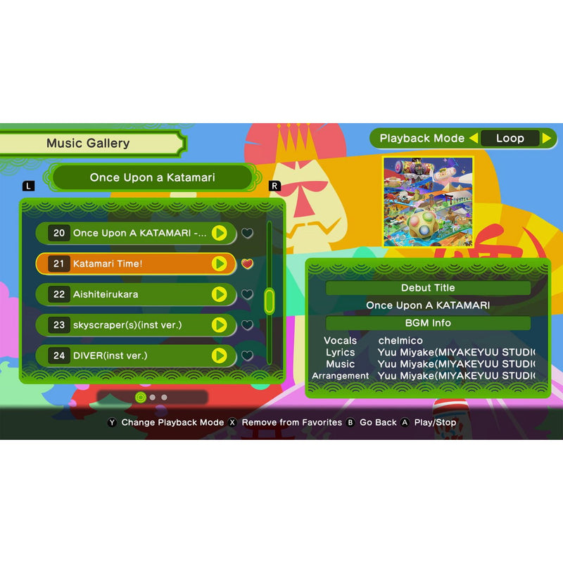 Once Upon A Katamari Nintendo Switch game, UK version