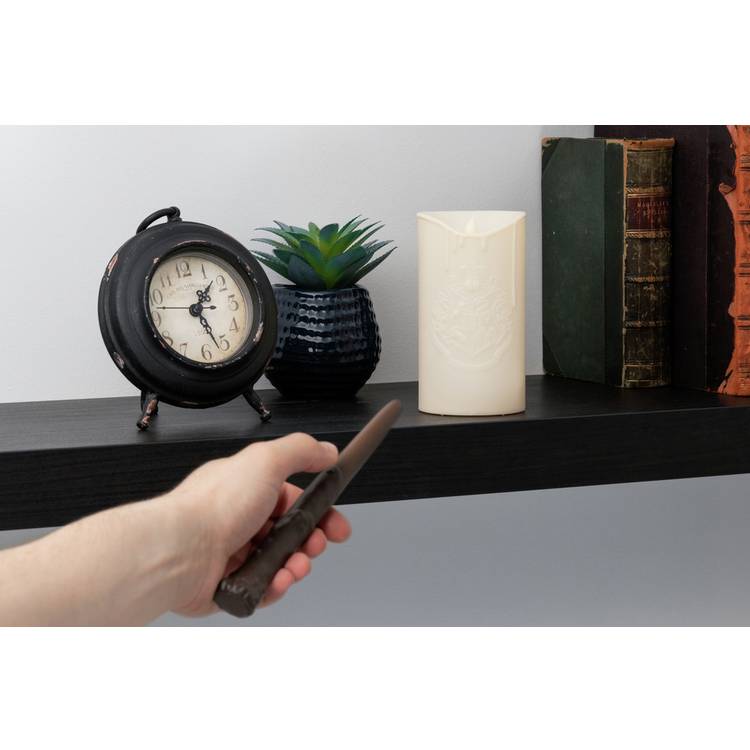Harry Potter LED candle with wand remote, cream (British brand)