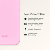 Beats iPhone 17 MagSafe case Pebble Pink - British product
