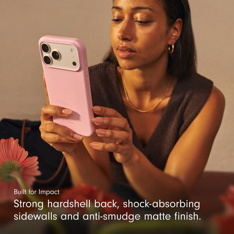 Beats iPhone 17 MagSafe case Pebble Pink - British product