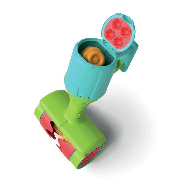 Clementoni vacuum toy with six soft blocks - British product