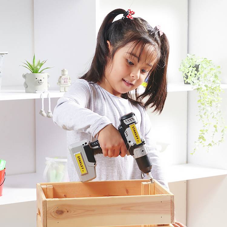 Stanley Jr powered tools set for children (British brand)
