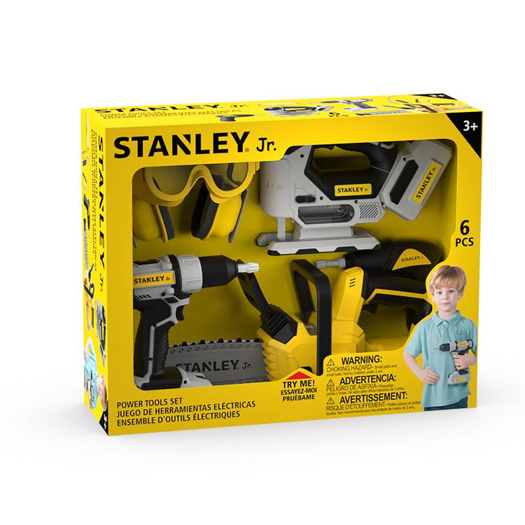 Stanley Jr powered tools set for children (British brand)