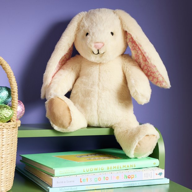 Argos Home sitting bunny plush 25cm, UK version