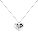 Radley hammered heart pendant necklace 60cm (British brand)