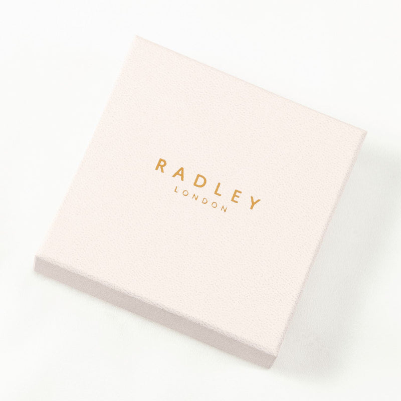 Radley hammered heart pendant necklace 60cm (British brand)