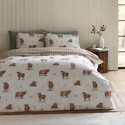 Argos Catherine Lansfield Angus Highland Cow Bedding Set - Single- Buy online at McGrocer