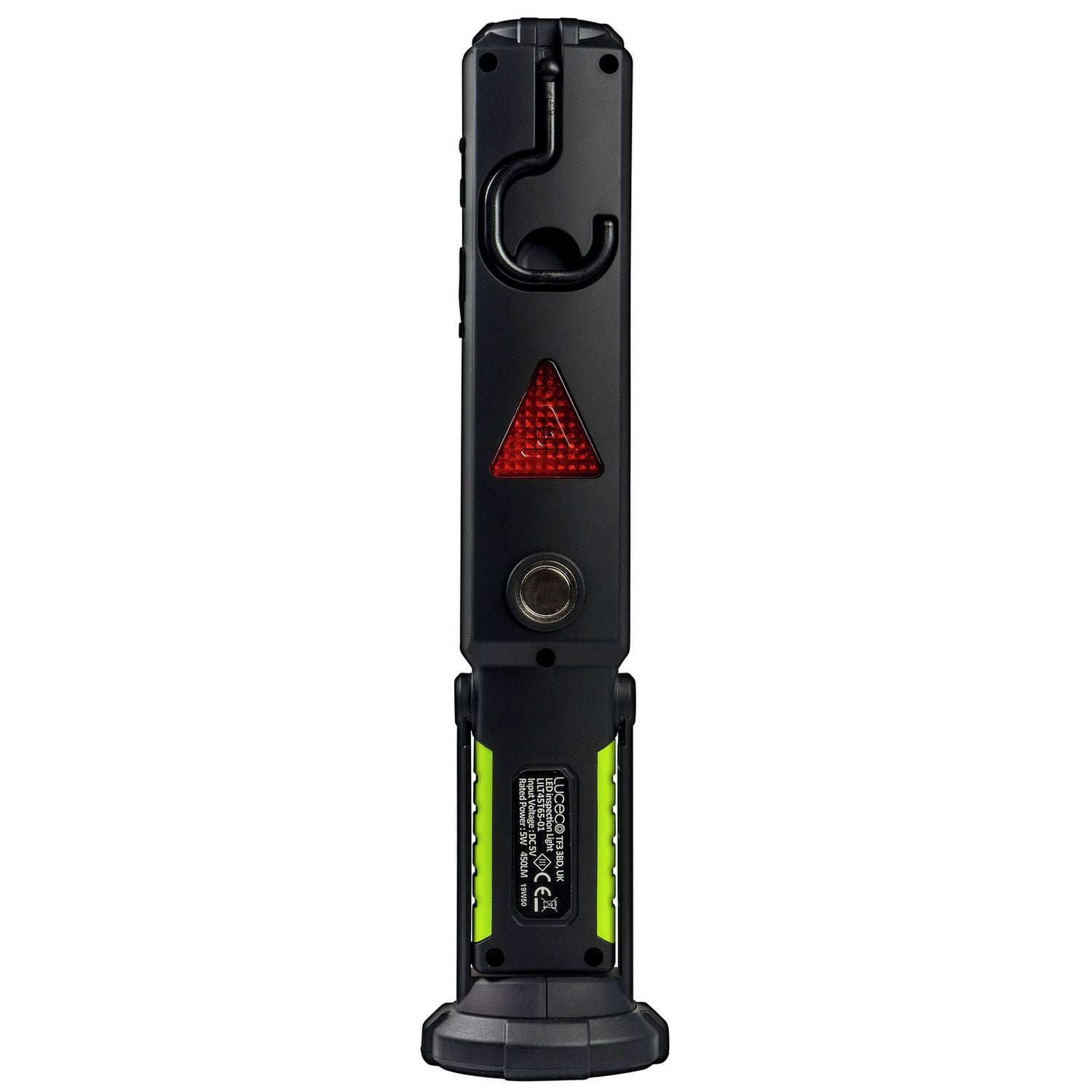 Luceco LED rechargeable torch with power bank, imported from the UK
