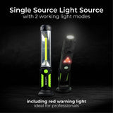 Luceco LED rechargeable torch with power bank, imported from the UK