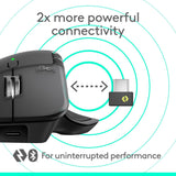 Logitech wireless mouse Graphite, UK version