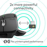 Logitech wireless mouse Graphite, UK version