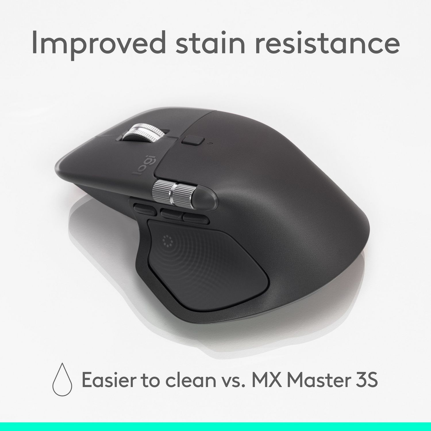 Logitech wireless mouse Graphite, UK version