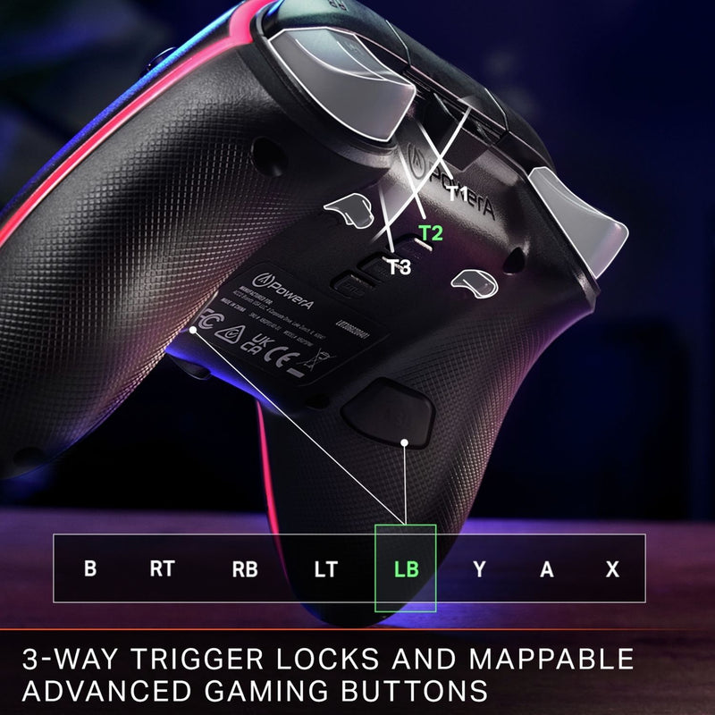 PowerA Xbox controller Lumectra Black - British product