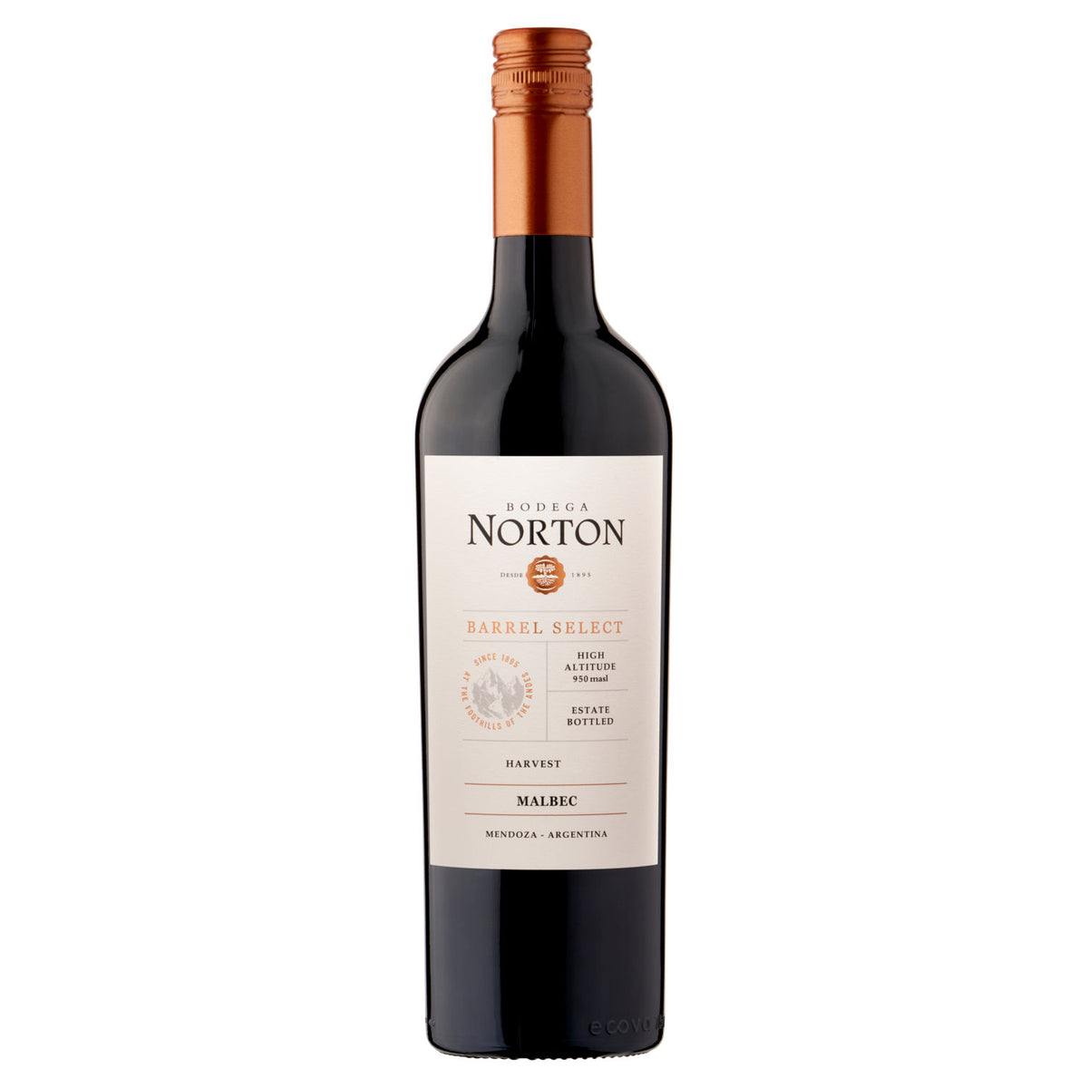 Bodega Norton Select Malbec red wine 750ml, imported from the UK